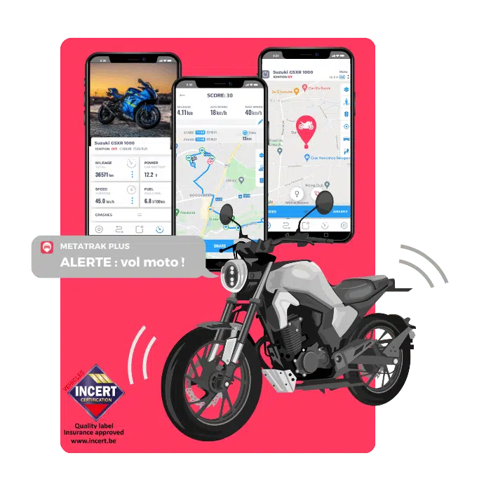 EasyTrak Smart - Traceur GPS pour moto