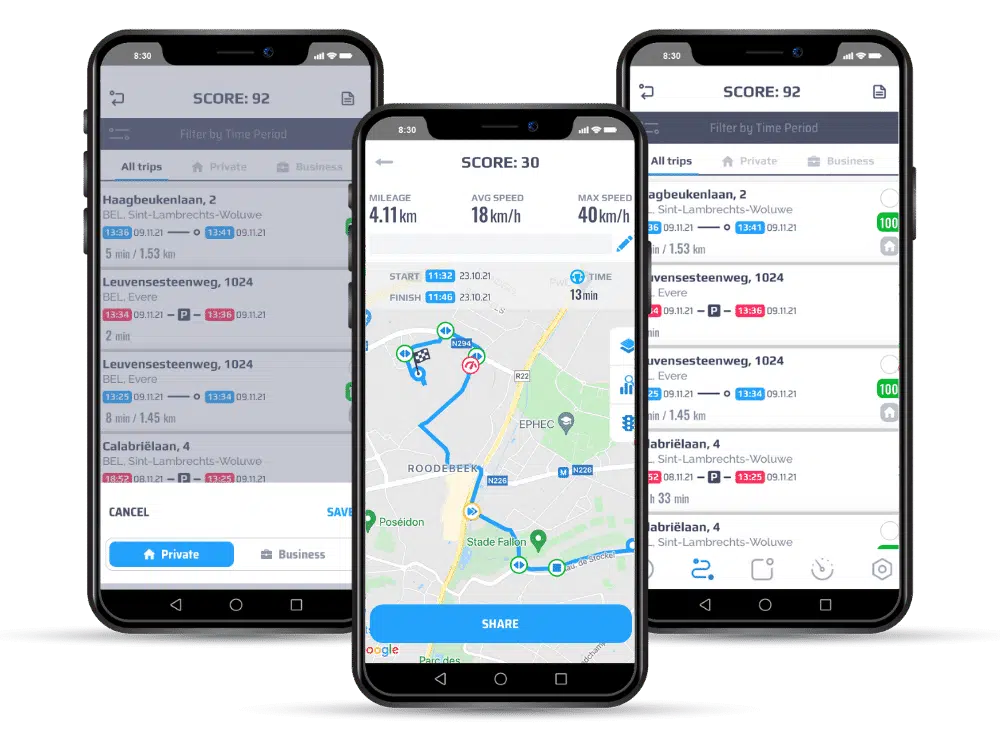 MetaTrak Plus applicatie