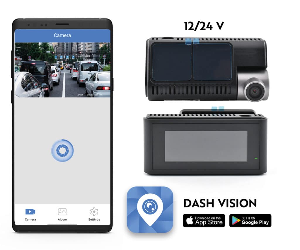 Dashcam VM443 – GPS, bewegingsdetectie, scherm en ADAS