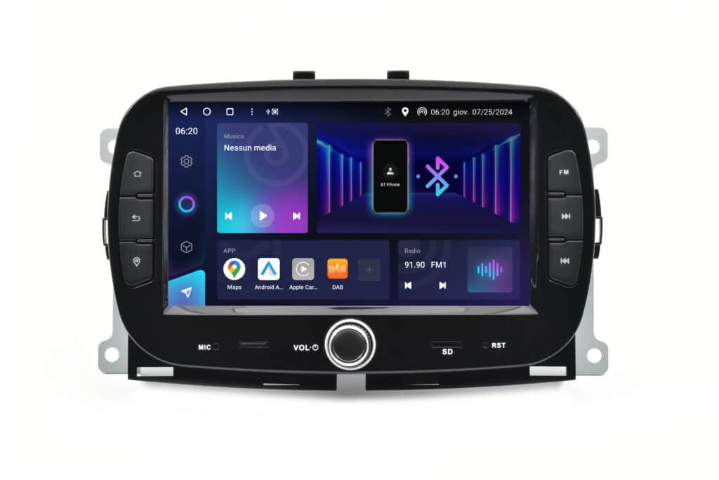 Wireless CarPlay & Android Auto SM321 – FIAT 500 2016-2019