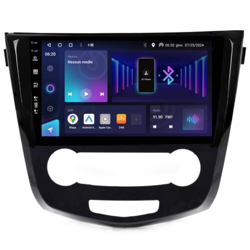 Autoradio Wireless CarPlay & Android Auto SM323 - NISSAN QASHQAI J11 2016-2021 airco Handbuch