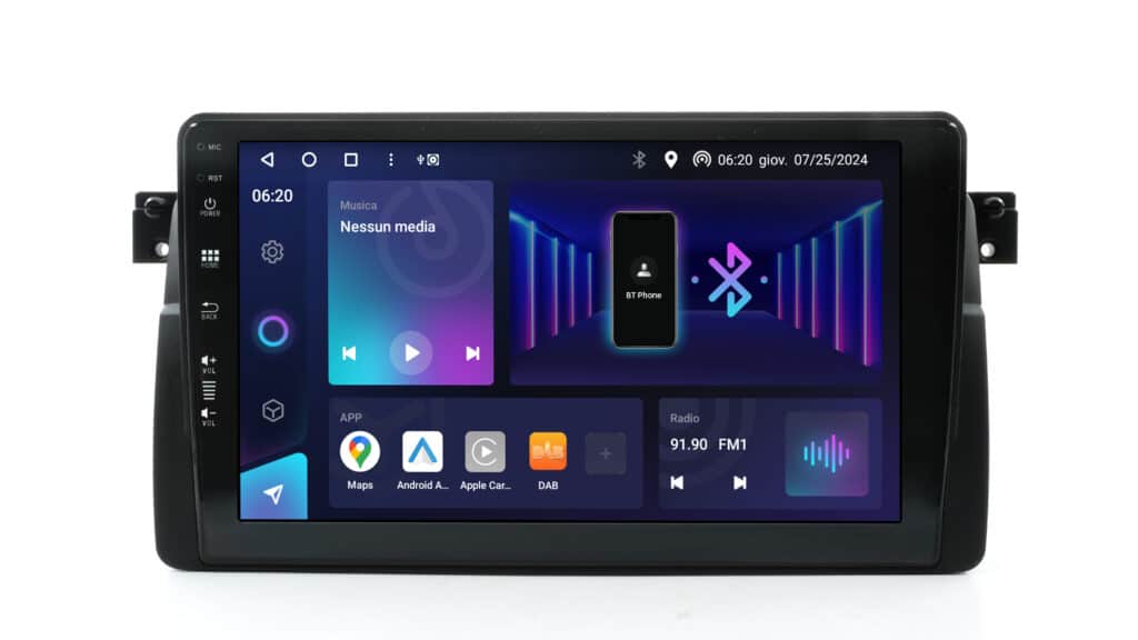 Autoradio Wireless CarPlay & Android Auto SM330 – BMW S3 1998-2006