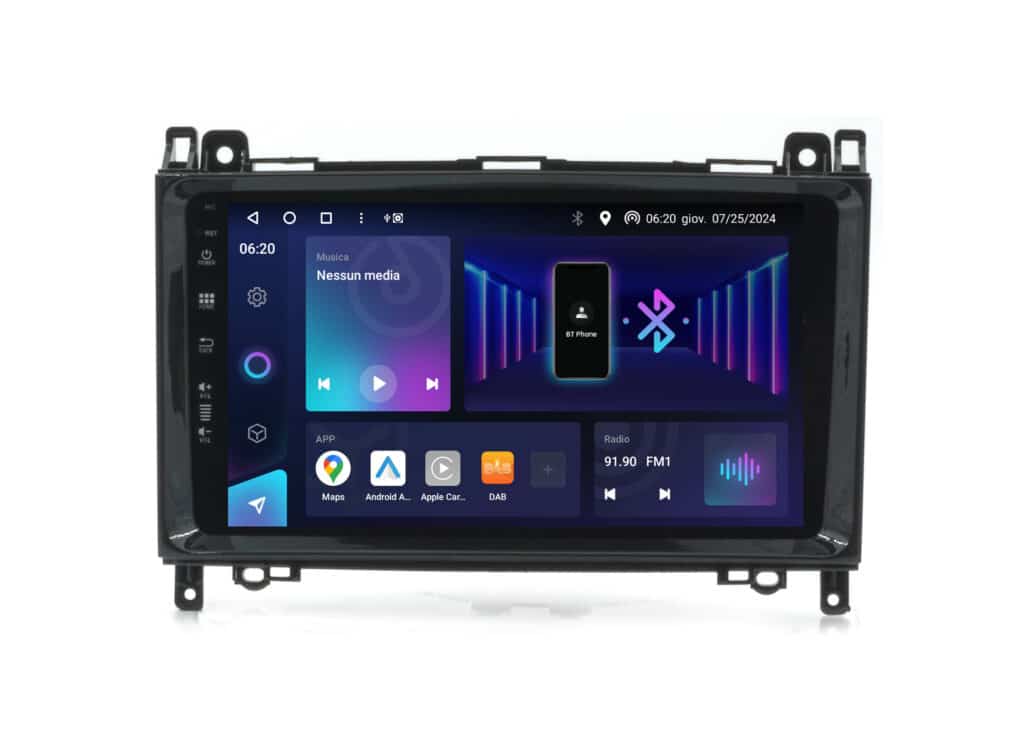 Autoradio Wireless CarPlay & Android Auto SM344 – MERCEDES B-Klasse/SPRINTER/VITO/VIANO/2006-2015