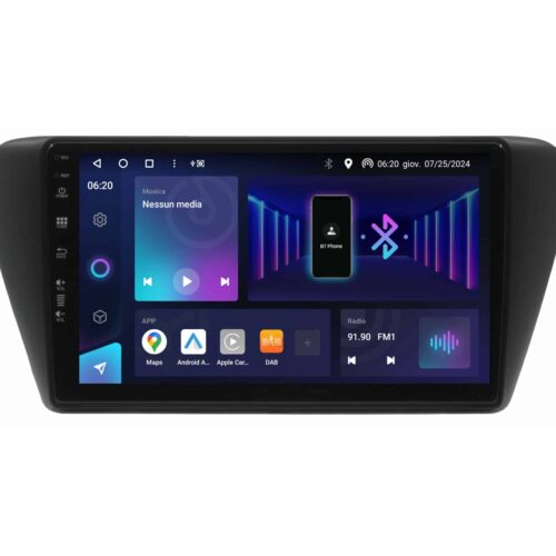Draadloze CarPlay & Android Auto SM358 - SKODA FABIA 2015-2019