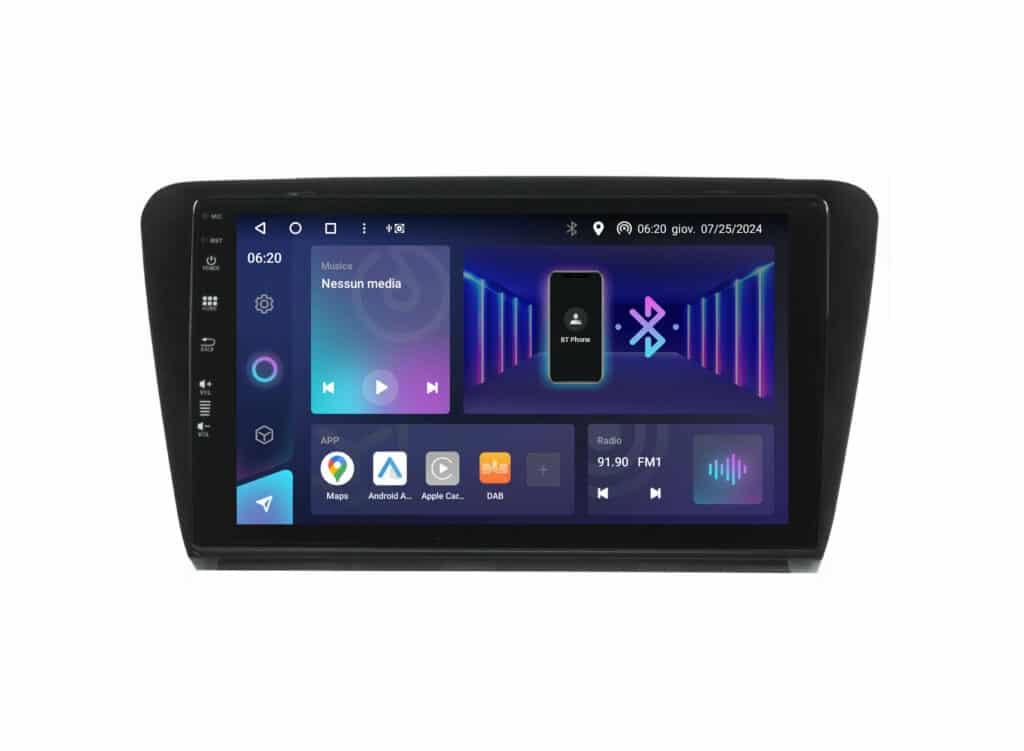 Autoradio Wireless CarPlay & Android Auto SM359 – SKODA OCTAVIA 2012-2017
