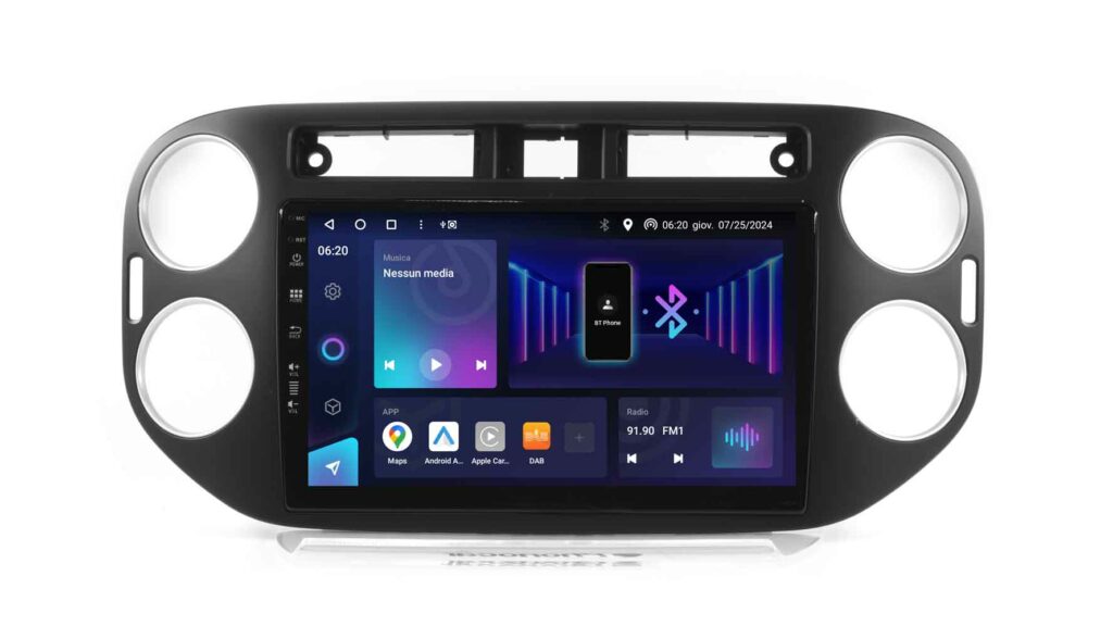 Autoradio Wireless CarPlay & Android Auto SM362 – VW TIGUAN 2007-2016
