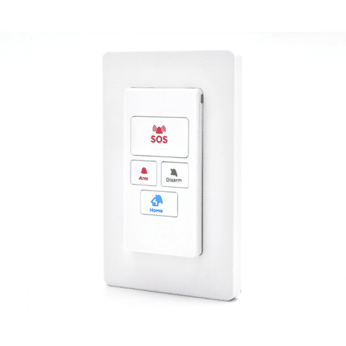 Draadloos toetsenbord CamperSecure — wandbediening van het alarmsysteem voor mobilhome of omgebouwde bestelwagen